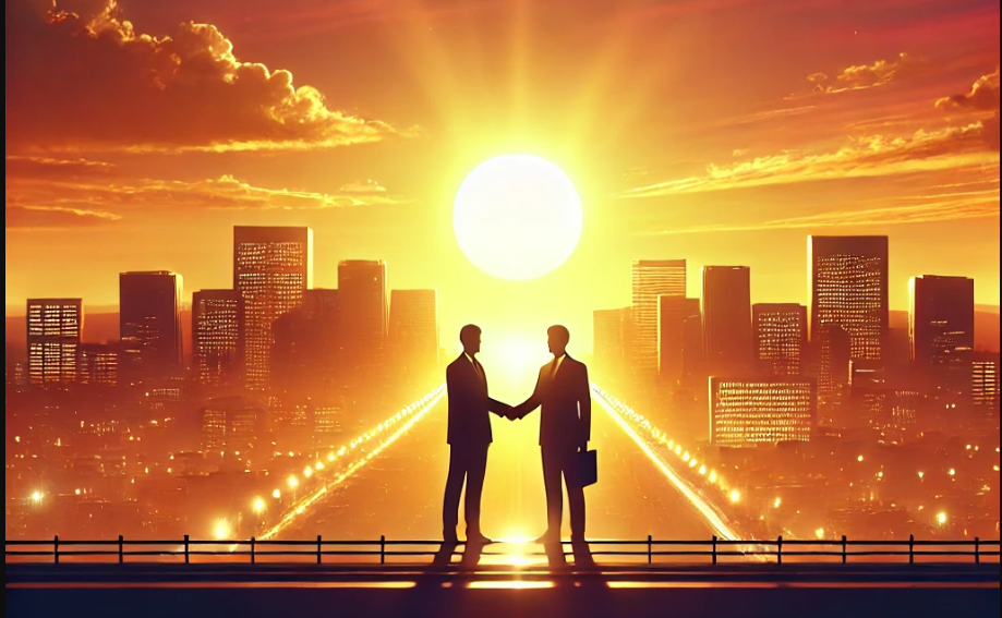 sun-handshake